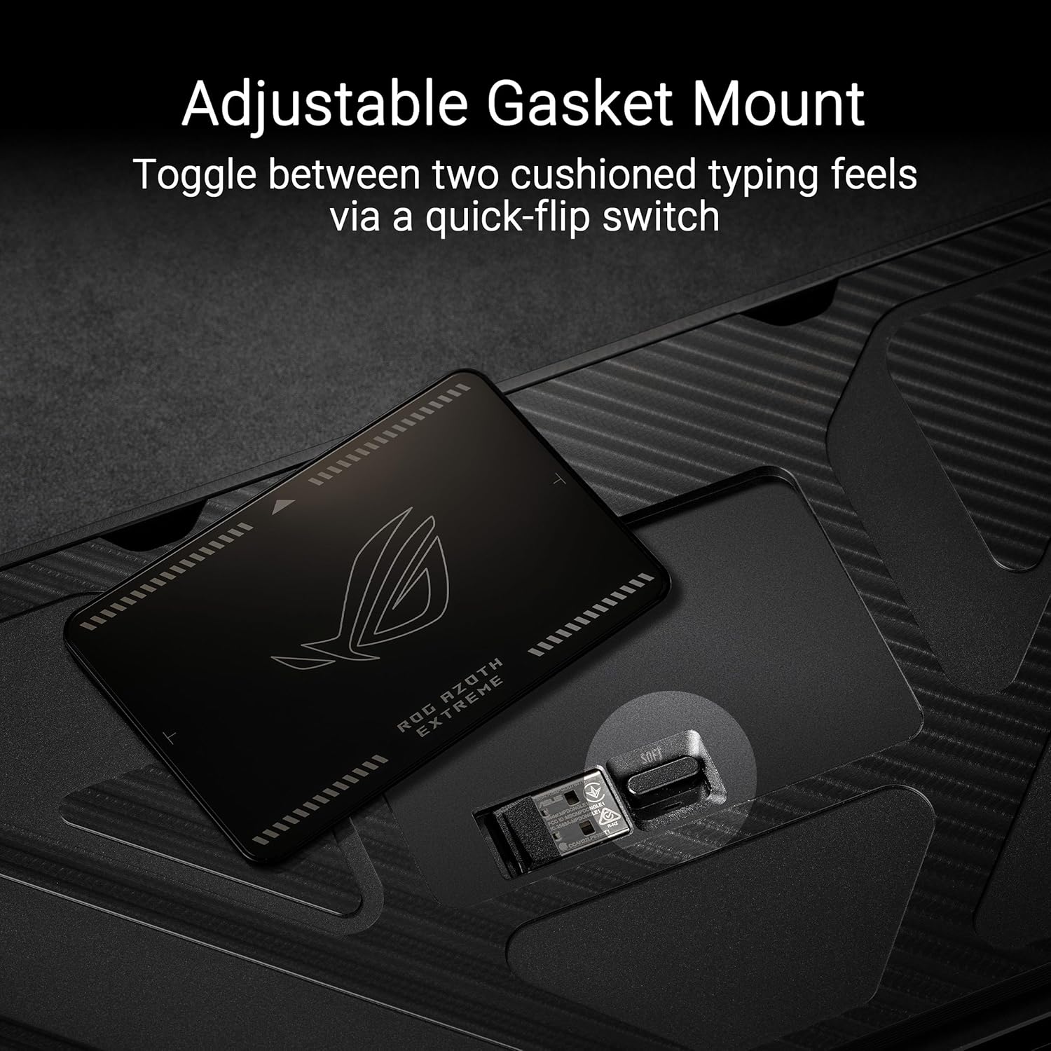 [Pre-order] ASUS ROG Azoth Extreme Storm Custom Keyboard (OLED Touchscreen, 75 Keys Layout) Keyboard ASUS 